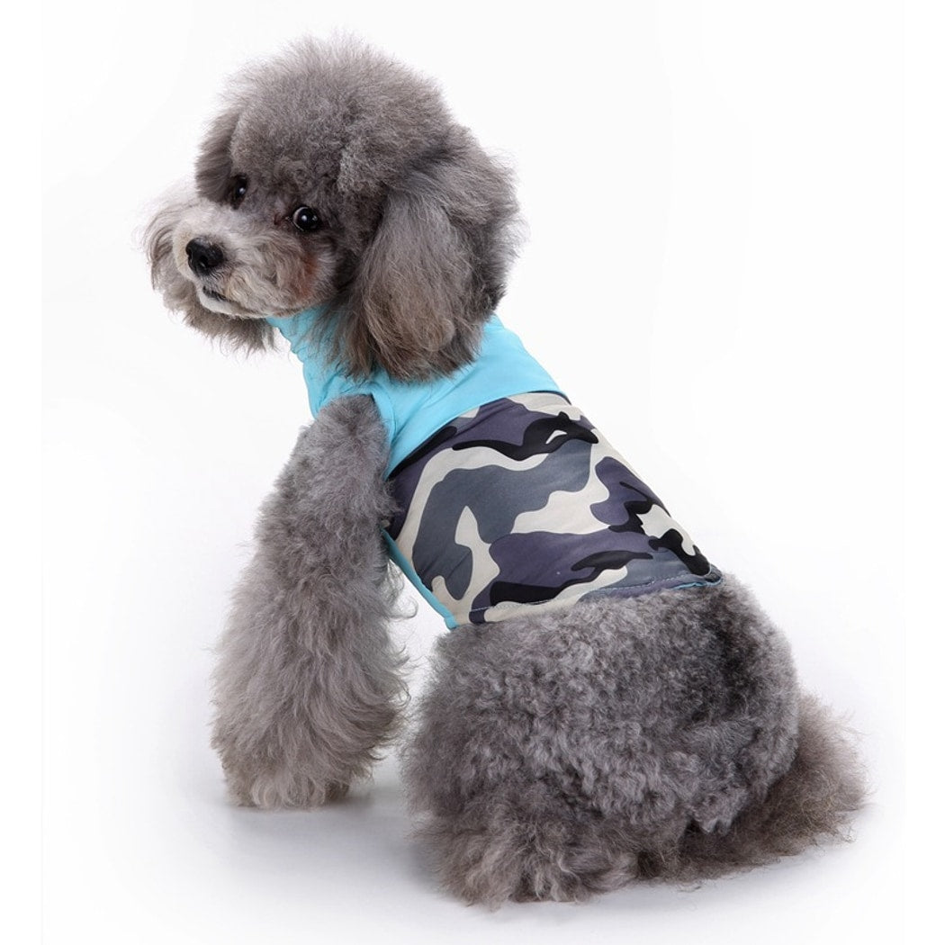 Ozzie - Blue Camouflage Dog Vest