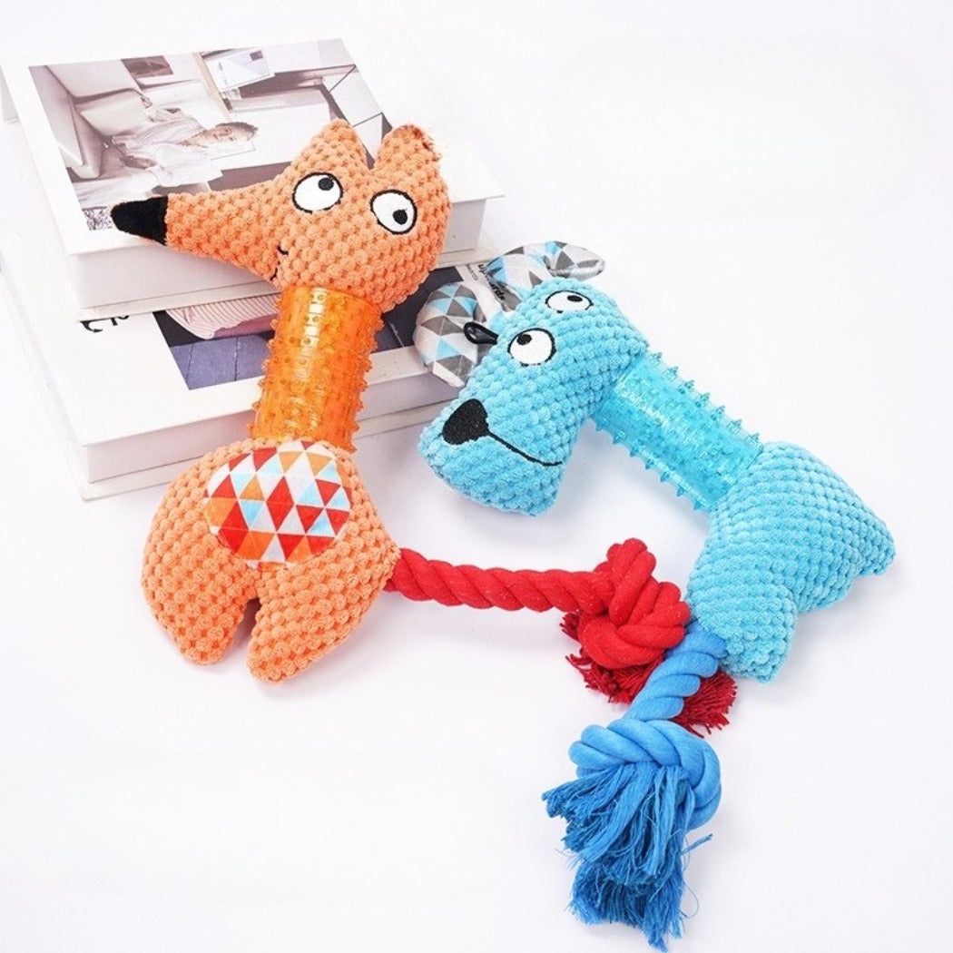 Petkin – Plush Chew Neck Animal Toy