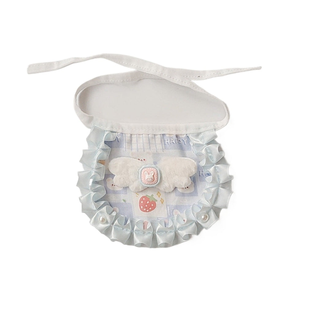 Mokka - Bunny Carrot Ruffle Pet Bib