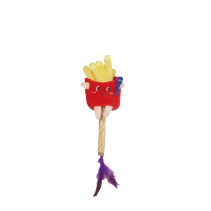 Moo – Plush Vegetable Cat Teaser Wand