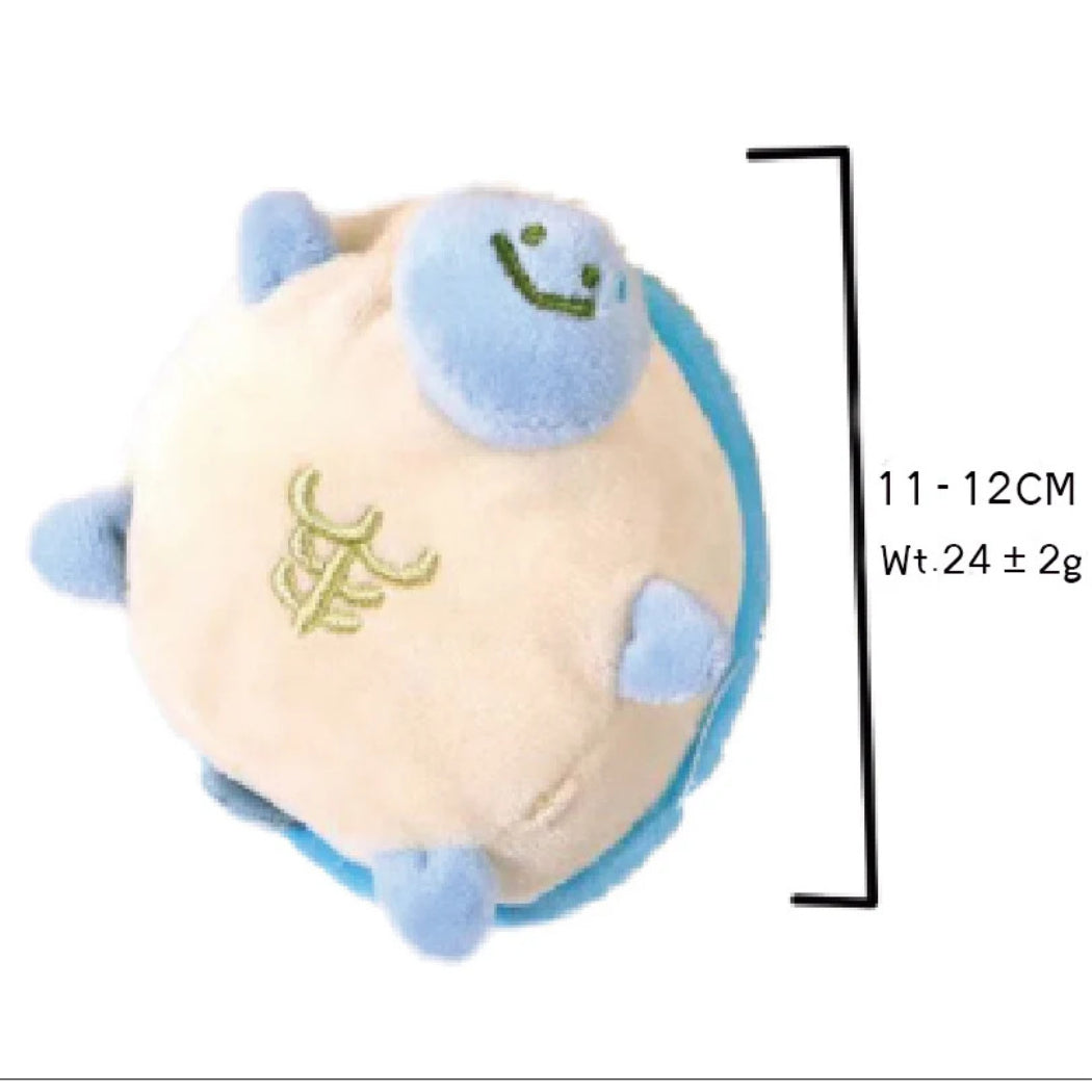 Petkin - Turtle-Shaped Plush Dog Toy