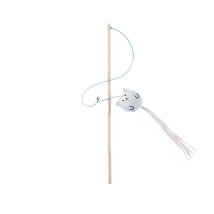 Moo - Plush Teaser Wand Cat Toy