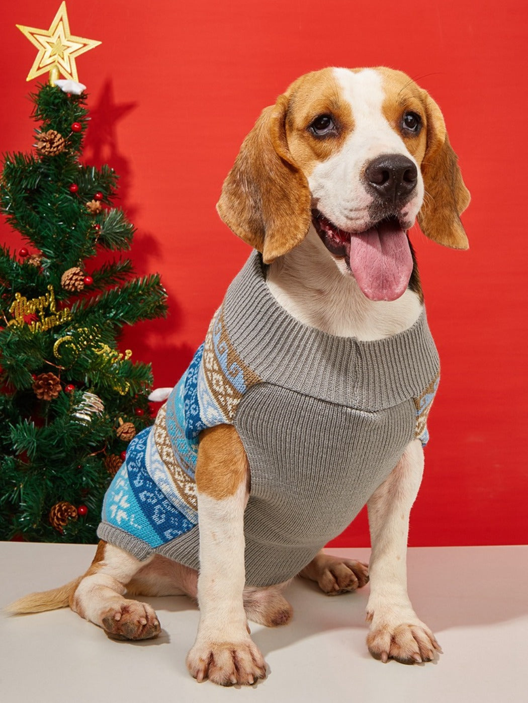 Ozzie – Nordic Knit Dog Sweater for Small and Medium Dogs