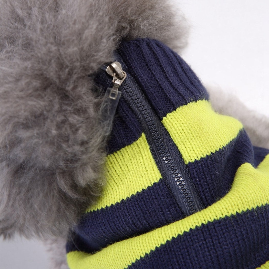 Ozzie - Striped Casual Dog Sweater