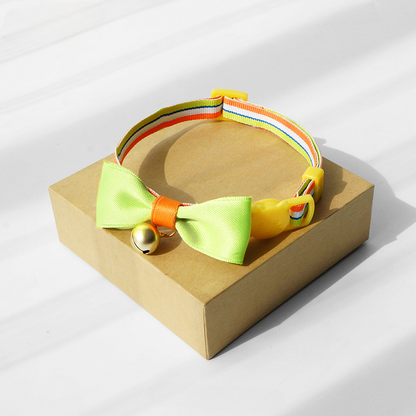Mokka - Stripe Design Adjustable Collar