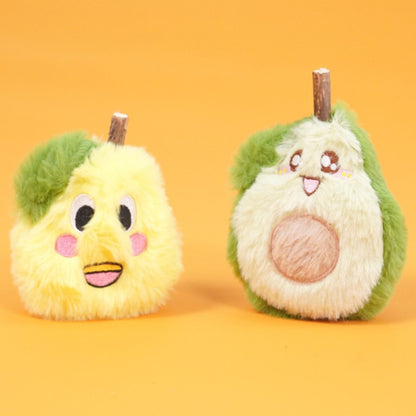 Moo - Fruit Cat Toy with Chew Stick
