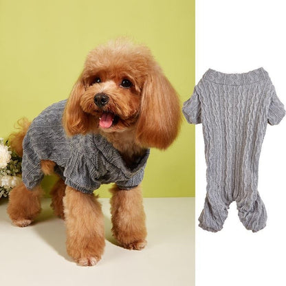 Ozzie - Round Neck Pullover Dog Sweater