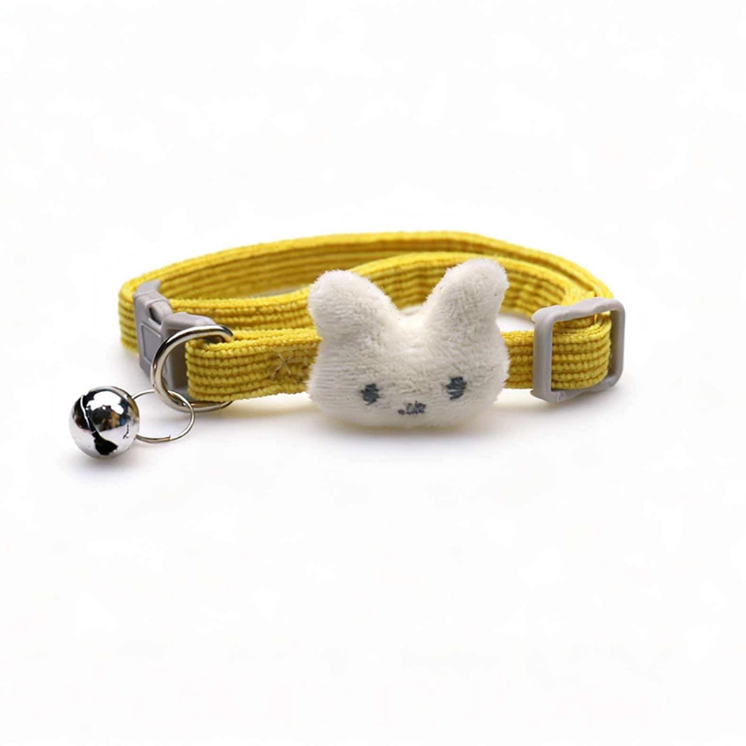 Mokka - Cartoon Bunny Face Adjustable Cat Collar