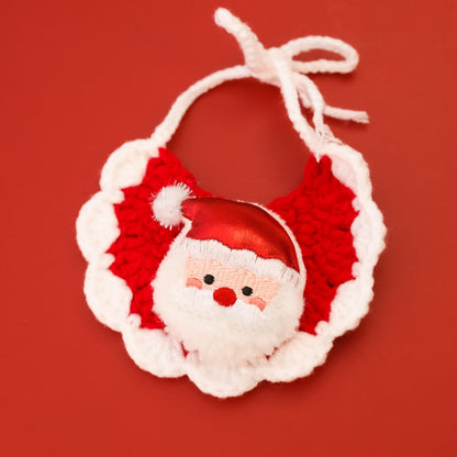 Christmoo - Festive Holiday Pattern Pet Bib