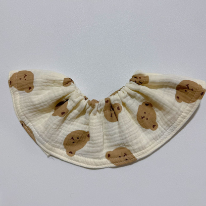 Mokka - Bear Print Pet Bib
