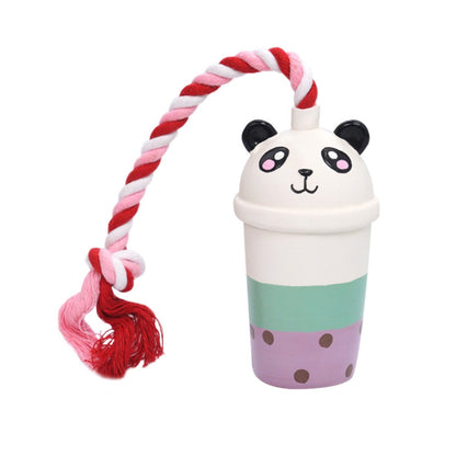 Petkin - Animal Cup Rope Tug Dog Toy