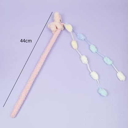 Moo - Puppy Wand Cat Toy