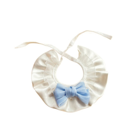 Mokka - Ruffled Bow Princess Style Cat Collar