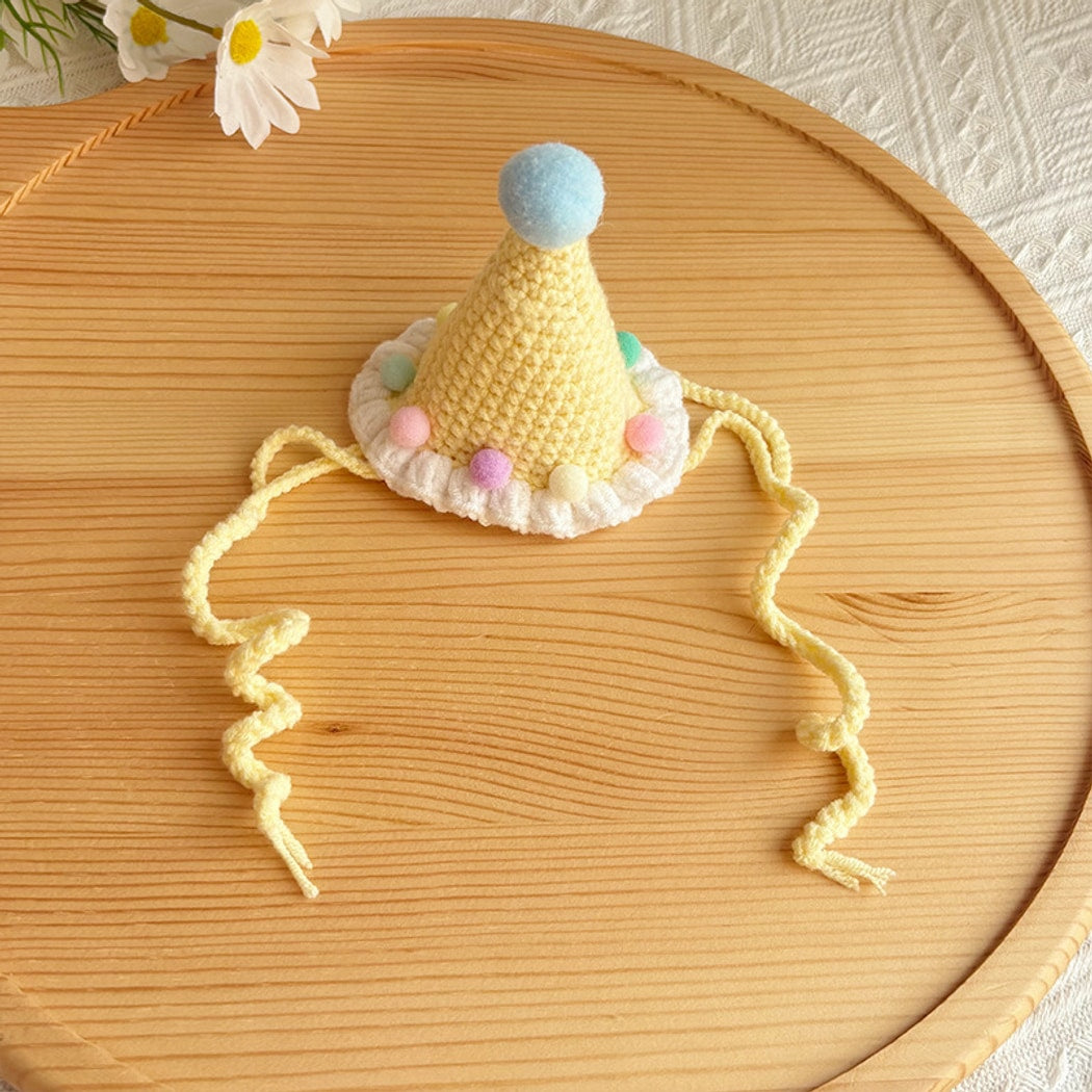 Ozzie - Ice Cream Pet Birthday Hat and Bib