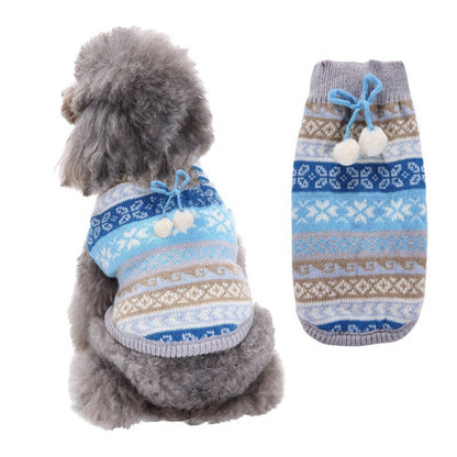 Ozzie – Nordic Knit Dog Sweater for Small and Medium Dogs