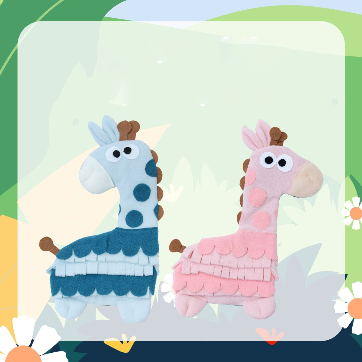 Snuffy – Giraffe Shaped Snuffle Toy