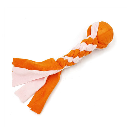 Petkin - Braided Interactive Dog Rope Toy