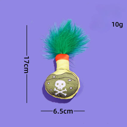 Moo - Halloween Plush Crinkle Cat Toy