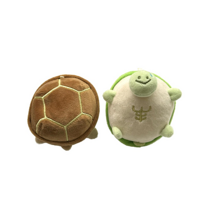 Moo - Smiling Plush Turtle Cat Toy