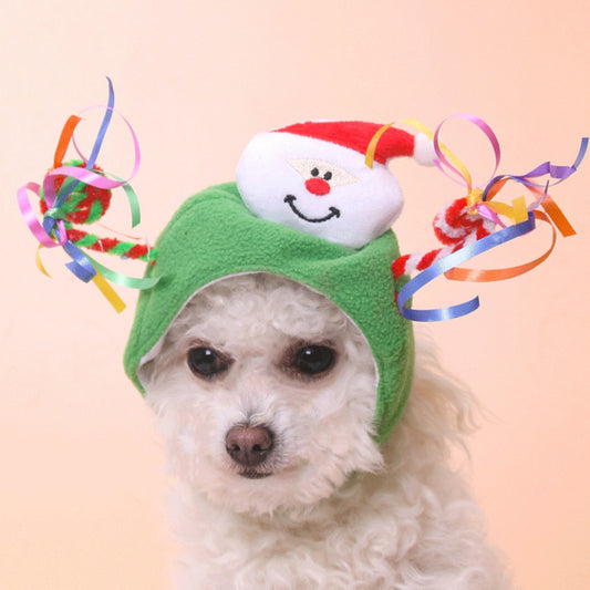 Christmoo - Santa Hat Pet Costume