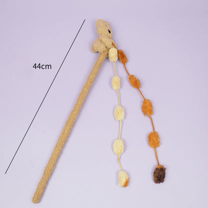 Moo - Puppy Wand Cat Toy