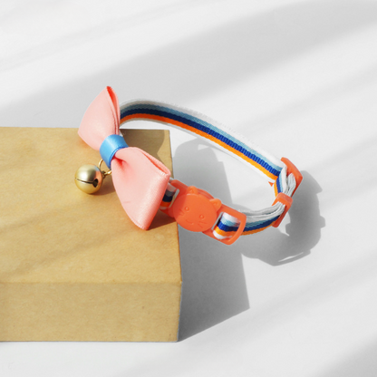 Mokka - Stripe Design Adjustable Collar