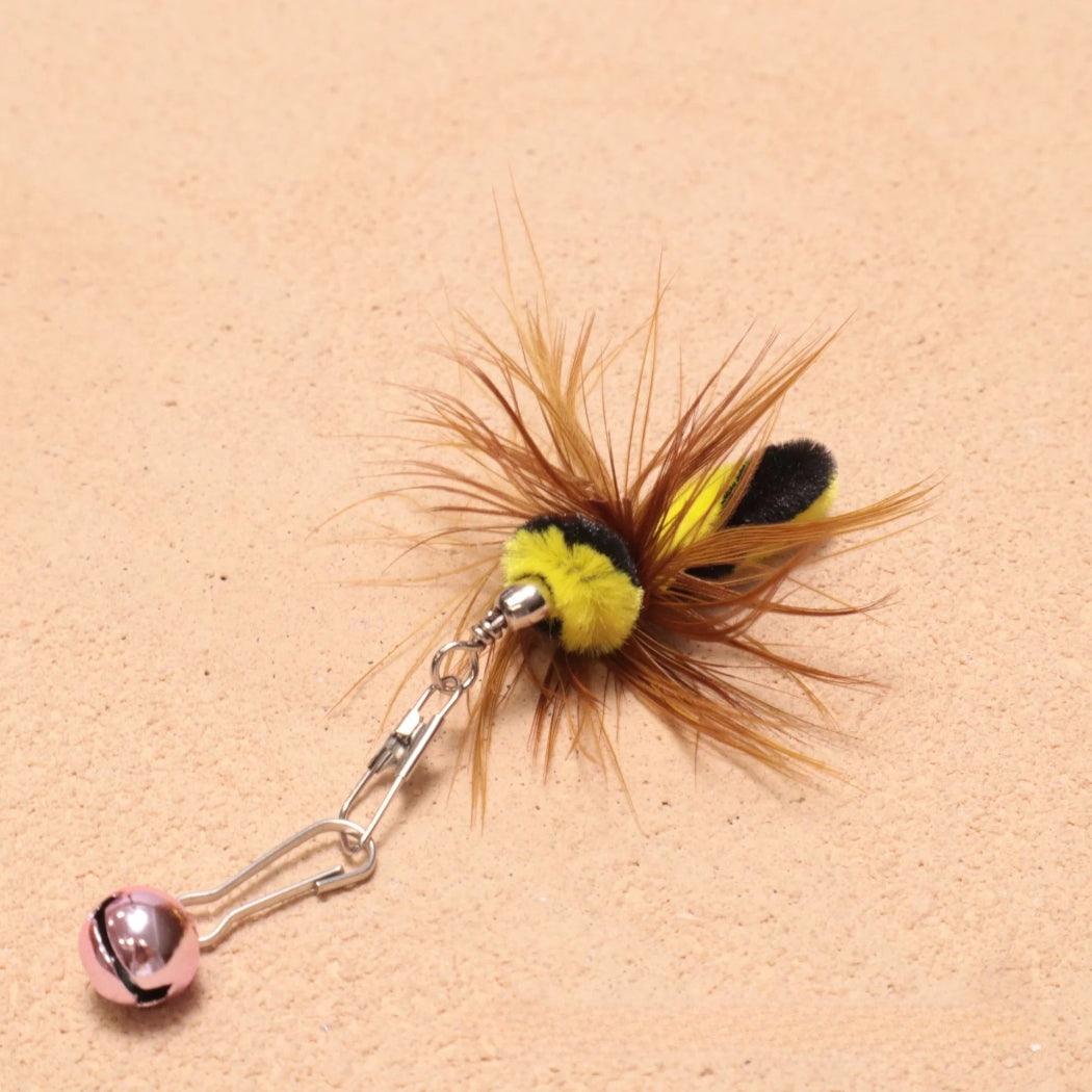 MOO Feather Bug Cat Teaser Refill Set