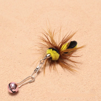 MOO Feather Bug Cat Teaser Refill Set