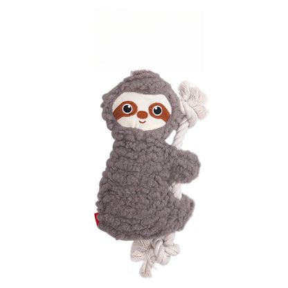 Petkin animal shaped squeaky dog toy displayed on a white background