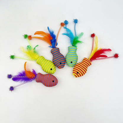 Moo - Rope Fish Cat Toy