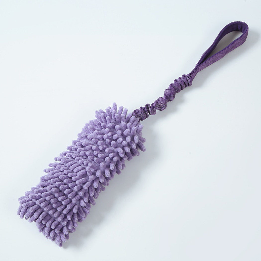 Petkin - Long Loop Handle Interactive Dog Plush Toy