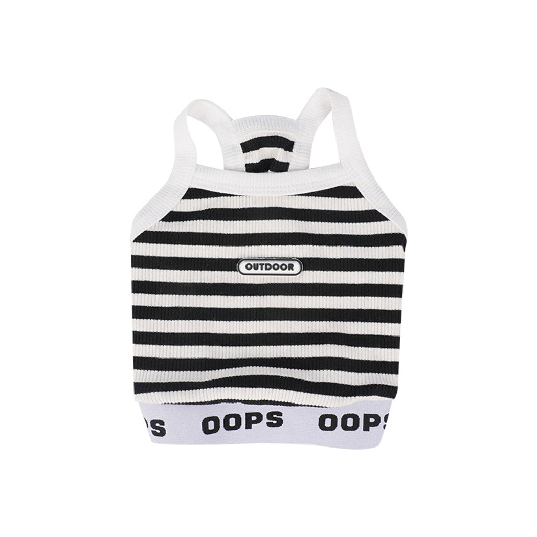 Ozzie - Spring Summer Striped Pet Tank Top Vest