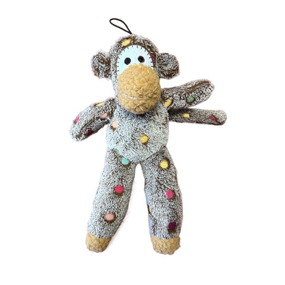 Petkin – Plush Monkey Dog Toy