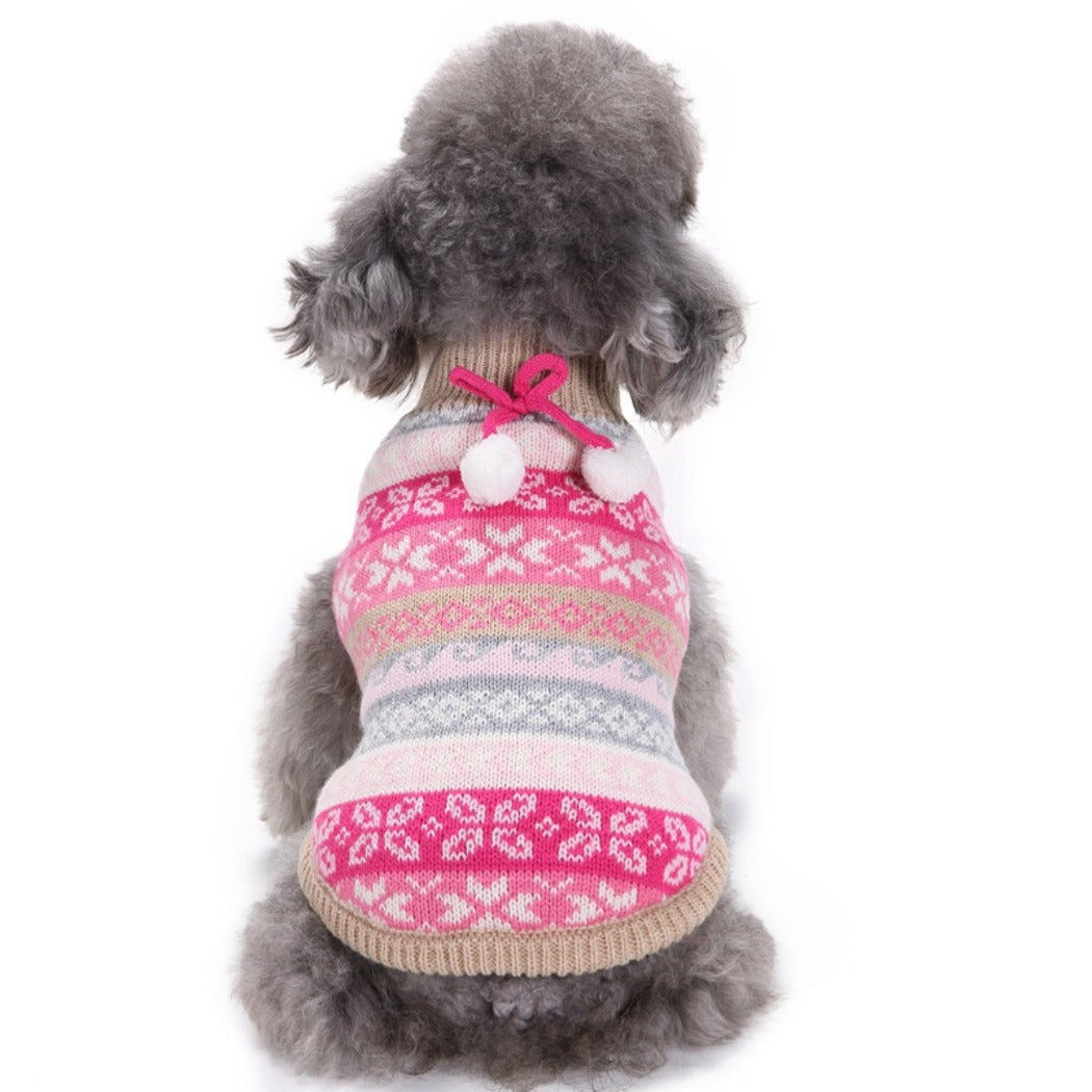 Ozzie – Nordic Knit Dog Sweater for Small and Medium Dogs