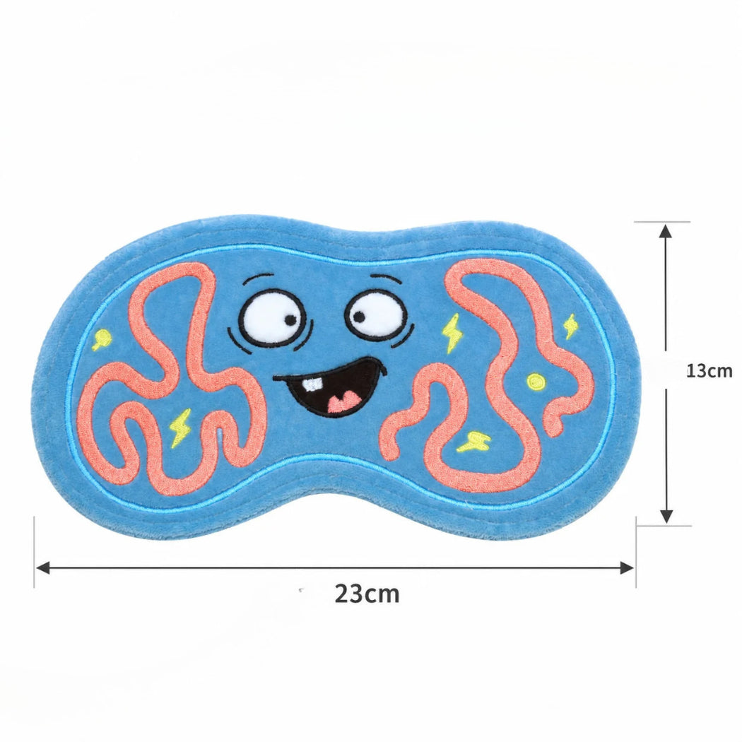 Petkin Blue Worm Plush Dog Toy