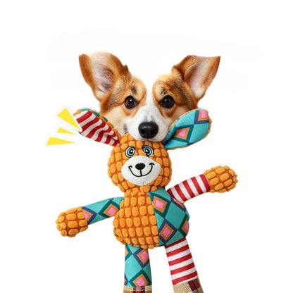 Petkin - Plush Animal Character Dog Toy
