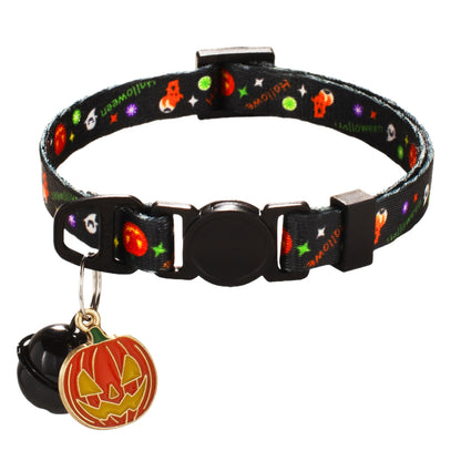 Mokka - Halloween Print Breakaway Cat Collar