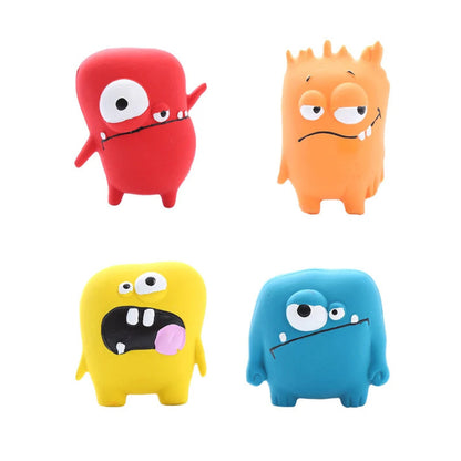 Petkin - Rounded Monster Character dog toy