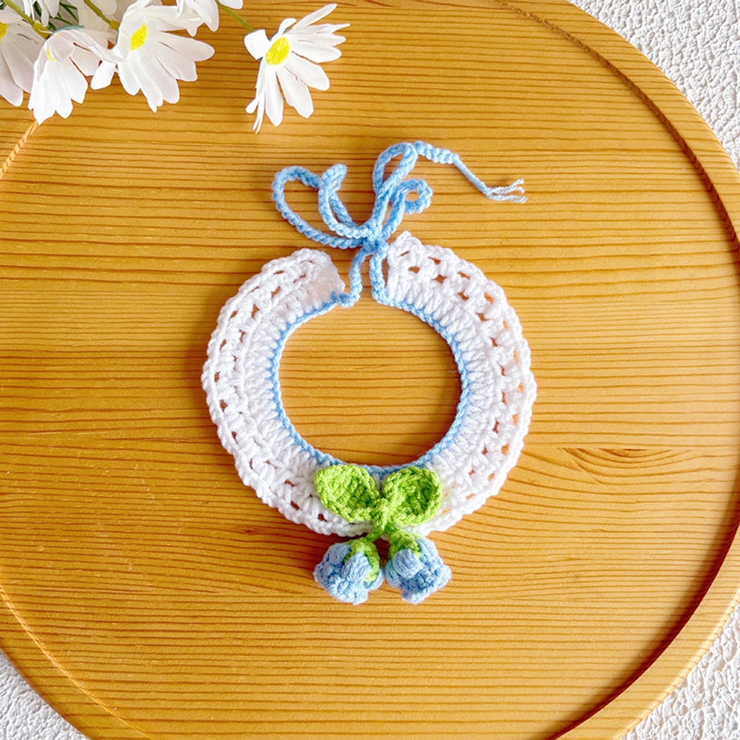 Mokka - Princess Style Flower decorated Pet Collar