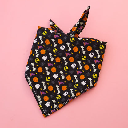 Halloweek - Halloween Cartoon Print Pet Bandana