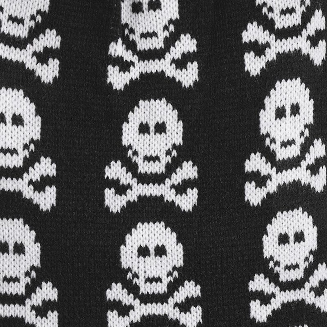 Halloweek - Halloween Skull Graphic Dog Sweater