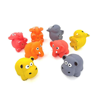 Petkin – Safari Squeaky Rubber Dog Toys