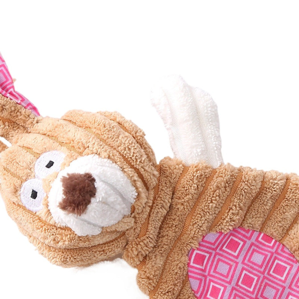 Petkin - Plush Animal Character Dog Toy
