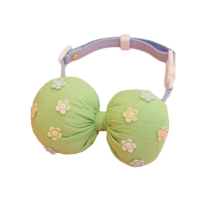 Mokka - Flower Bow Adjustable Cat Collar