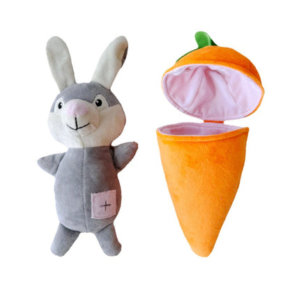 Petkin - Animal-in-Food Plush dog toy