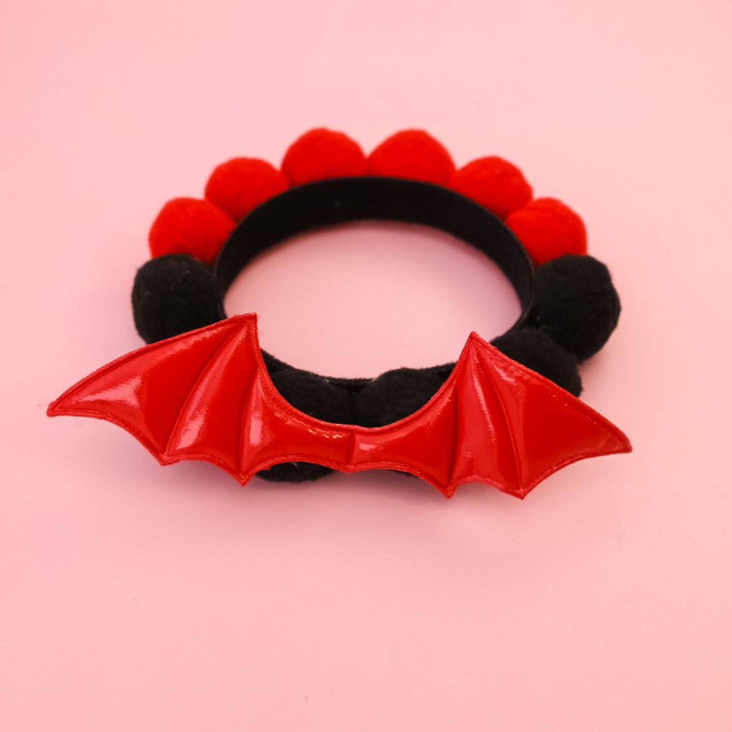 Halloweek - Halloween Cat Collar with Cartoon Motifs