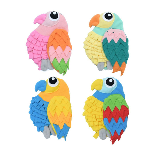 Snuffy – Colorful Parrot Snuffle Toy