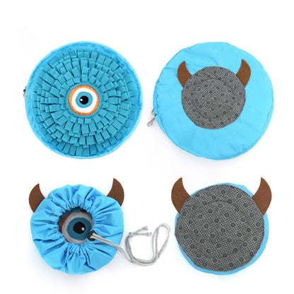 Snuffy - Monster Eye Snuffle Mat for Dogs – Interactive Foraging Fun