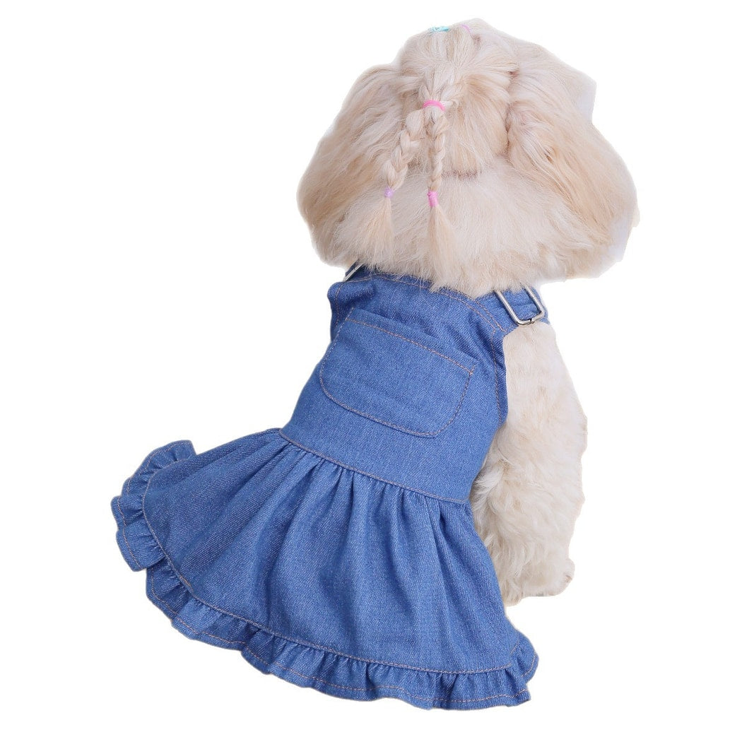 Ozzie - Ruffle Hem Dog Dress