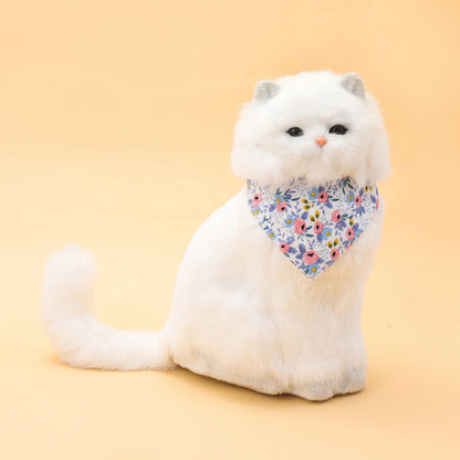 Mokka - Floral Patterned Cat Collar
